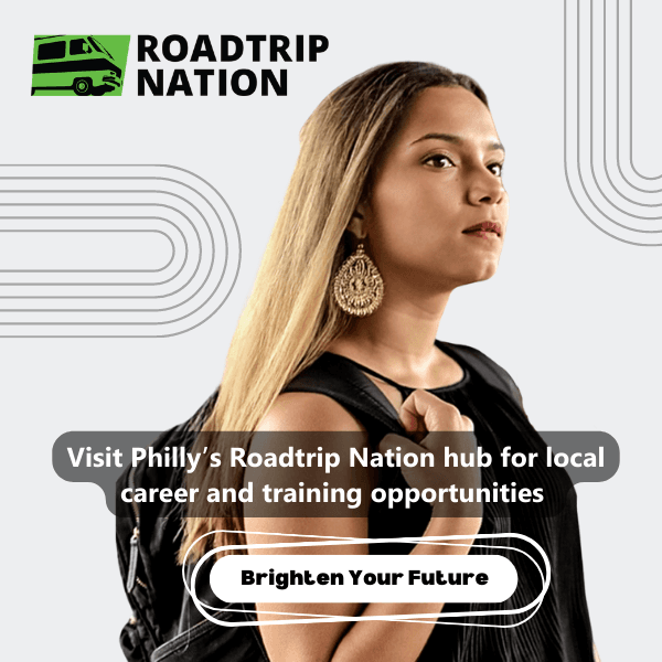 Road Trip Nation social media ad design for PA CareerLink